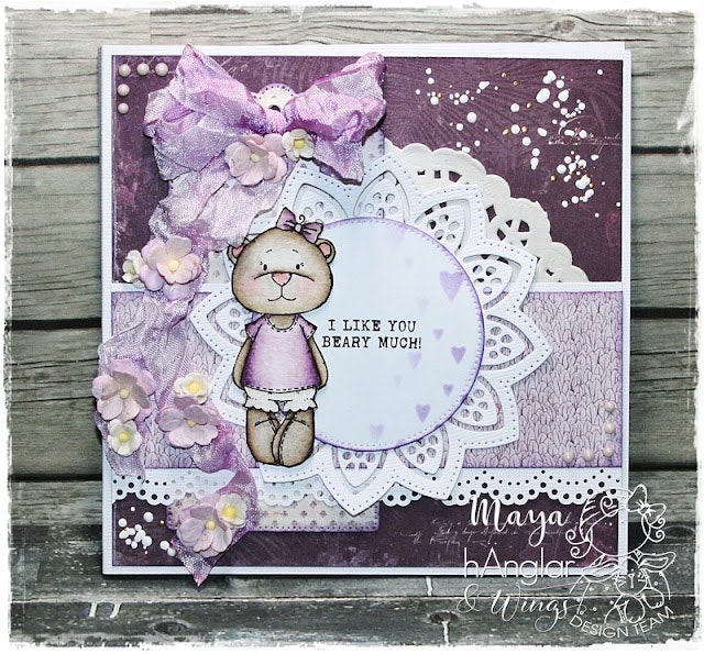 Clear Stamps - Smånallar / Small Teddies A7