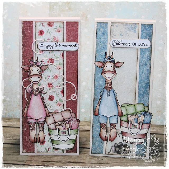 Clear Stamps - Sommargiraffer