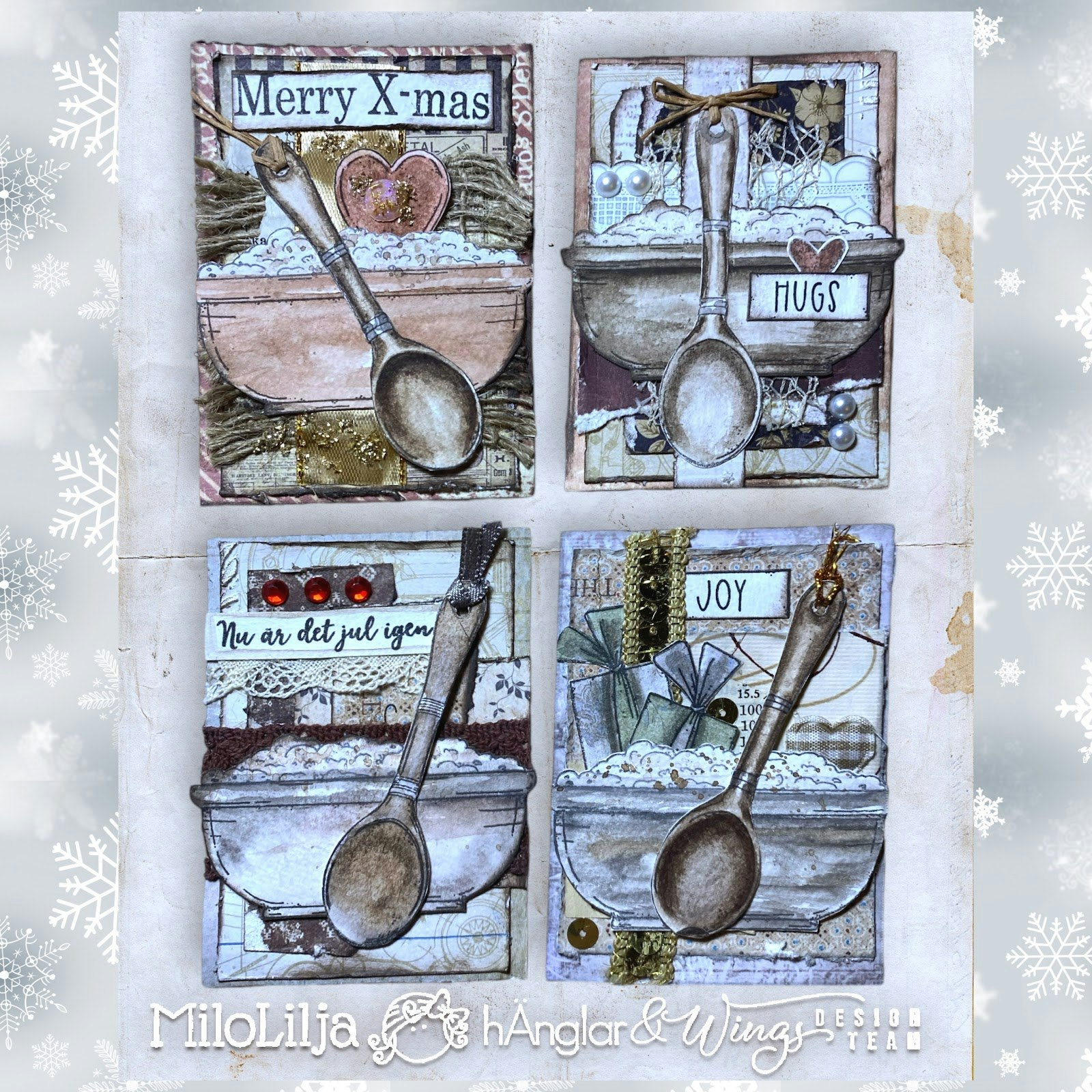 Clear Stamps - Gröt till tomten / Porridge for Santa