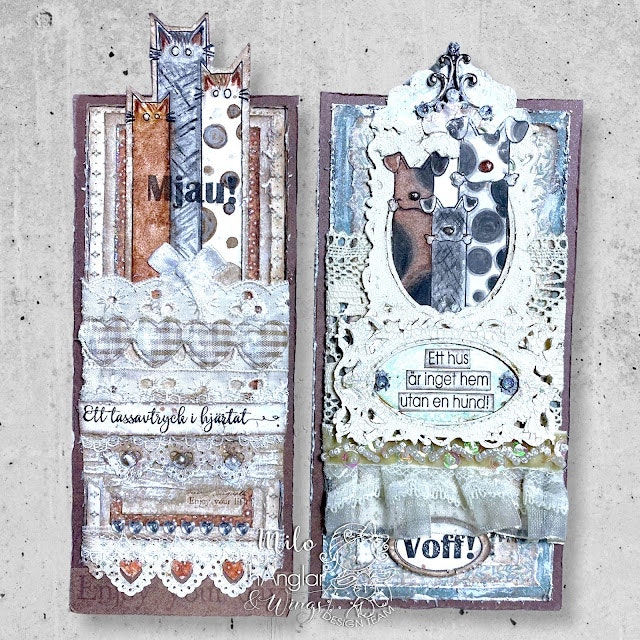 UTGÅTT - Clear Stamps - Som Hund och Katt