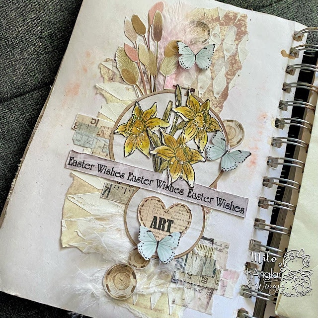 Clear Stamps - Påskliljor / Daffodils A7