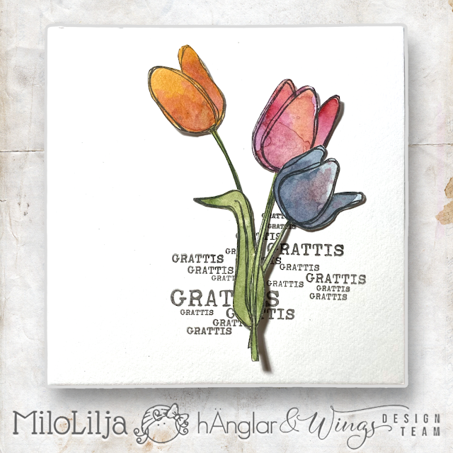 Clear Stamps - Sirliga Tulpaner / Neat Tulips