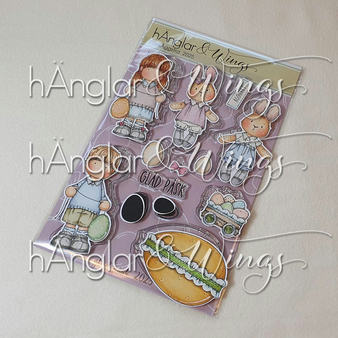 Clear Stamps - PåskÄggstra / Easter Eggstra A5
