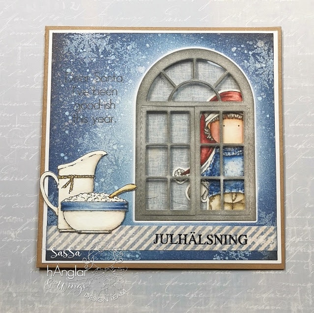 Clear Stamps - Gröttomtar / Porridge Santas
