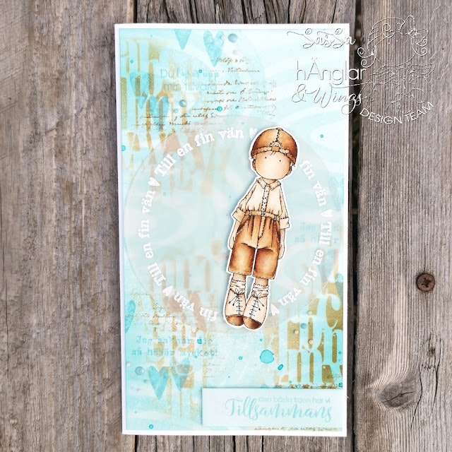 Clear Stamps - Långa VårhÄnglar / Long springhAngels