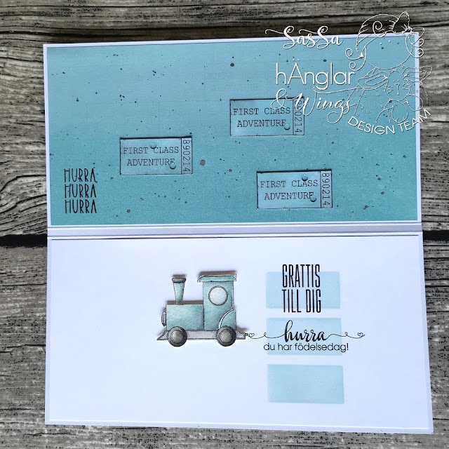 Clear Stamps - Lok & Vagnar / Locomotives & Wagons