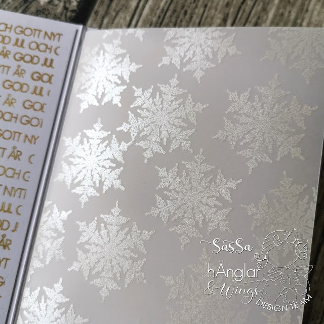 Clear Stamps - Snöflingor  / Snowflakes
