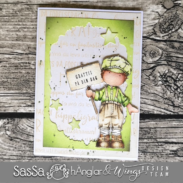Clear Stamps - Skyltat