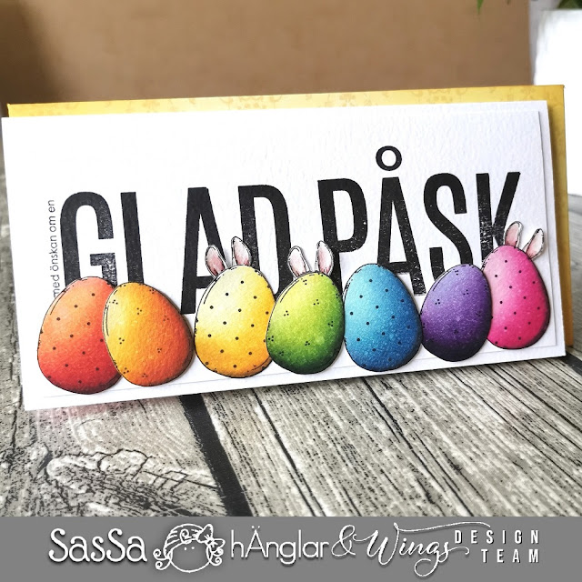 Clear Stamps - Påskskoj / Easter fun A7
