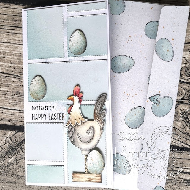 Clear Stamps - Tupp & Höna / Rooster & Hen