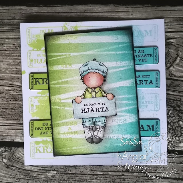 Clear Stamps - Korta Meddelare / Short messengers