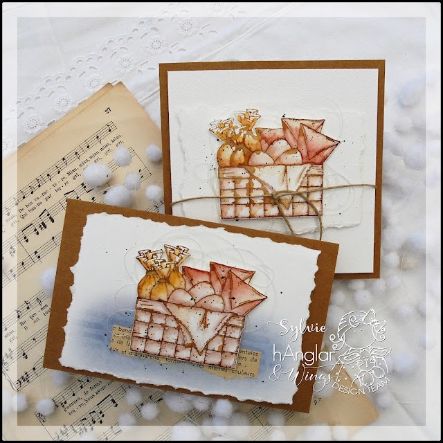 Clear Stamps - Godiskorg / Candy Basket A7