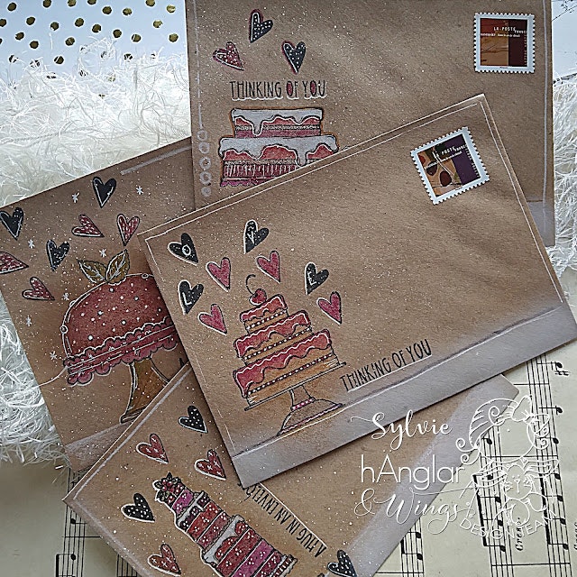 Clear Stamps - Tårta på tårta / Cake on Cake