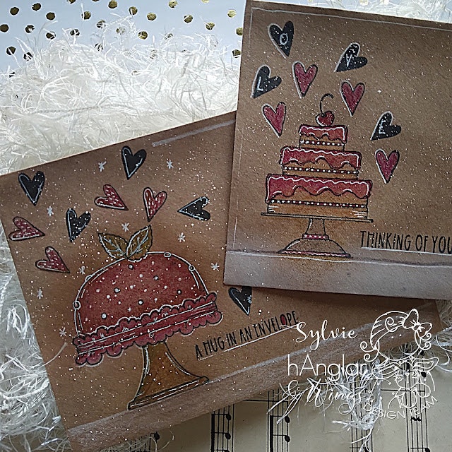 Clear Stamps - Tårta på tårta / Cake on Cake