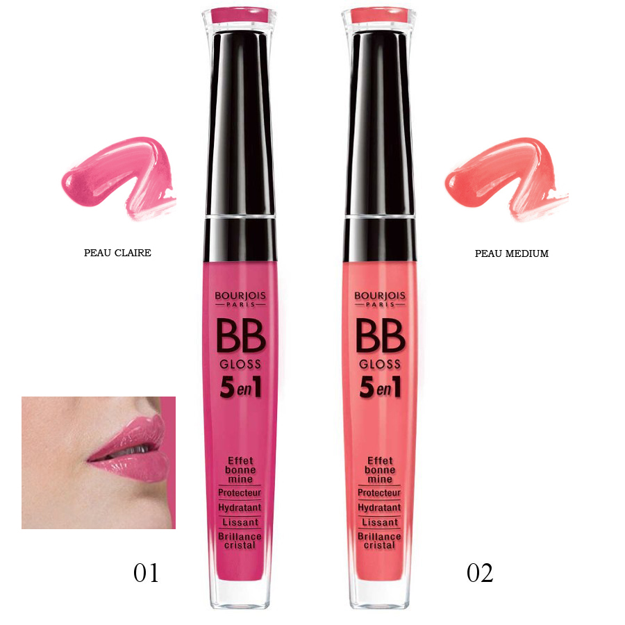 Bourjois BB Lip Gloss 5 in i - 02 Peau Medium