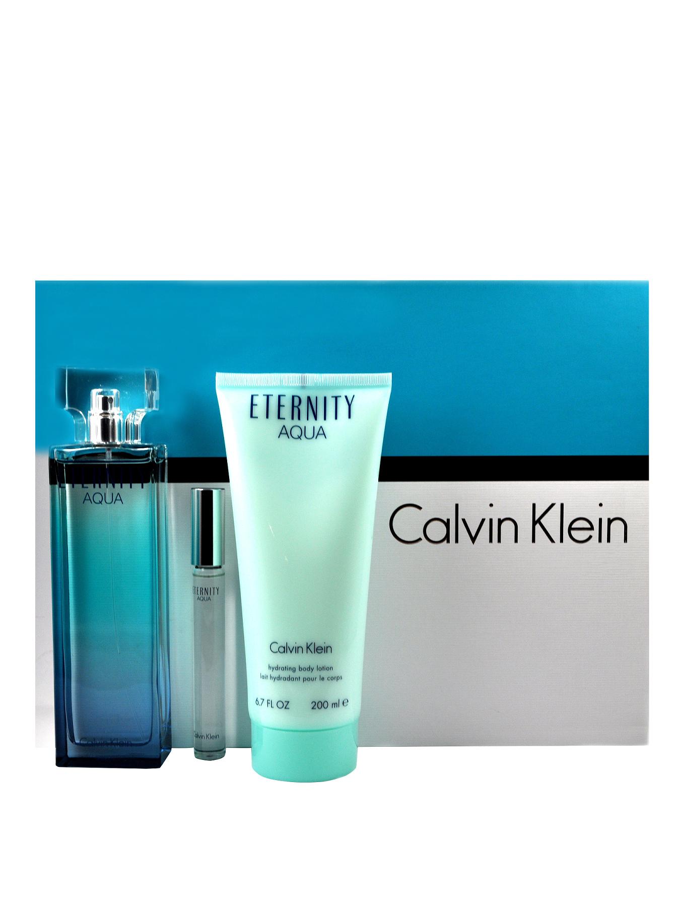 Calvin Klein Eternity AQUA Femme EDP 100ml 3 Pieces Gift Set