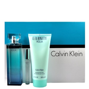 Calvin Klein Eternity AQUA Femme EDP 100ml 3 Pieces Gift Set