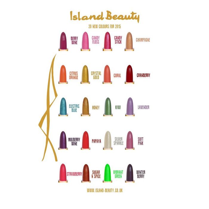 Island Beauty Creme Lipstick - 25 Hot Chocolate
