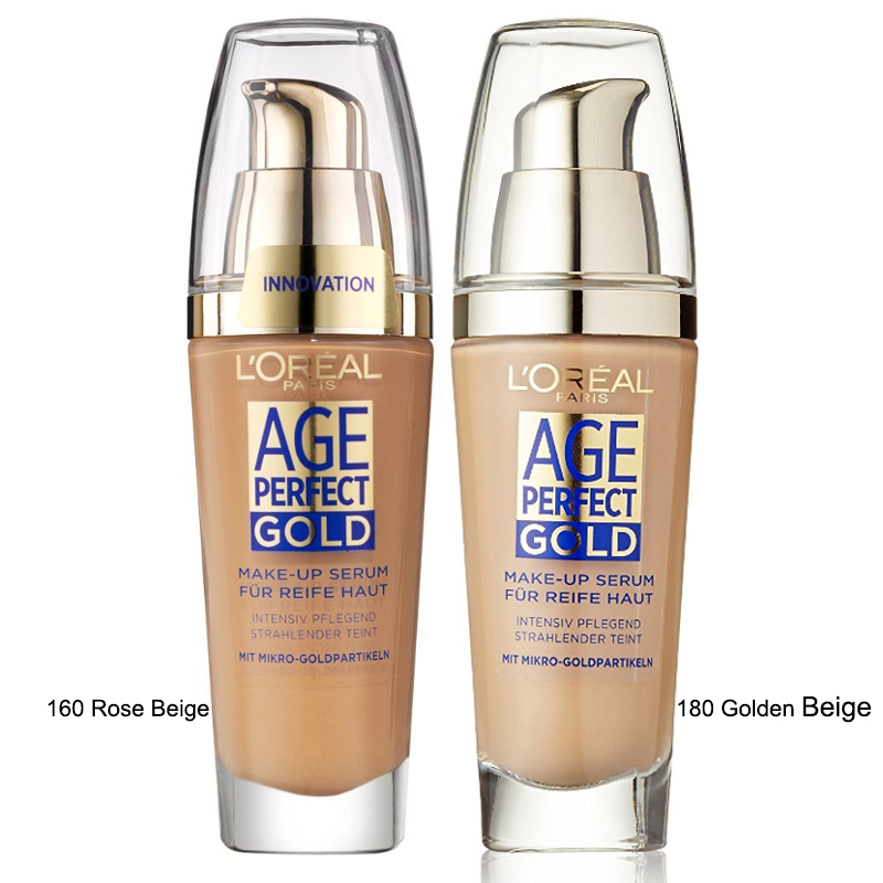L'Oreal Age Perfect GOLD Makeup Serum - 180 Golden Beige