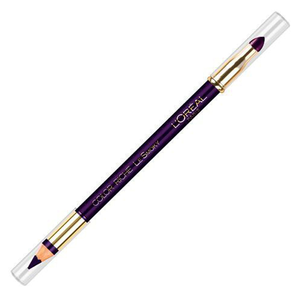 L'Oreal Color Riche Le Smoky Pencil Eye Liner & Smudger - Purple Dream