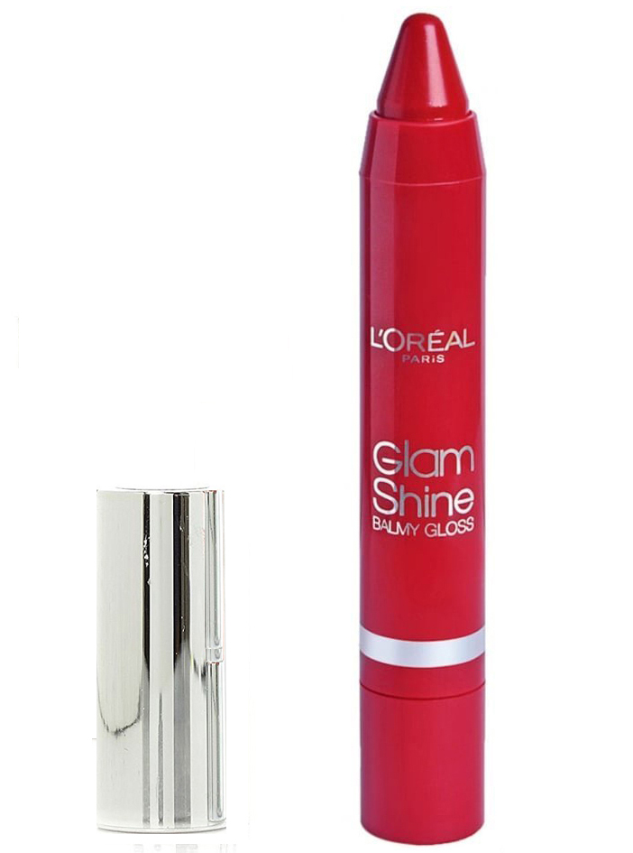 L'Oreal Glam Shine Balmy Lip Gloss - 909 Pomegranate Punch
