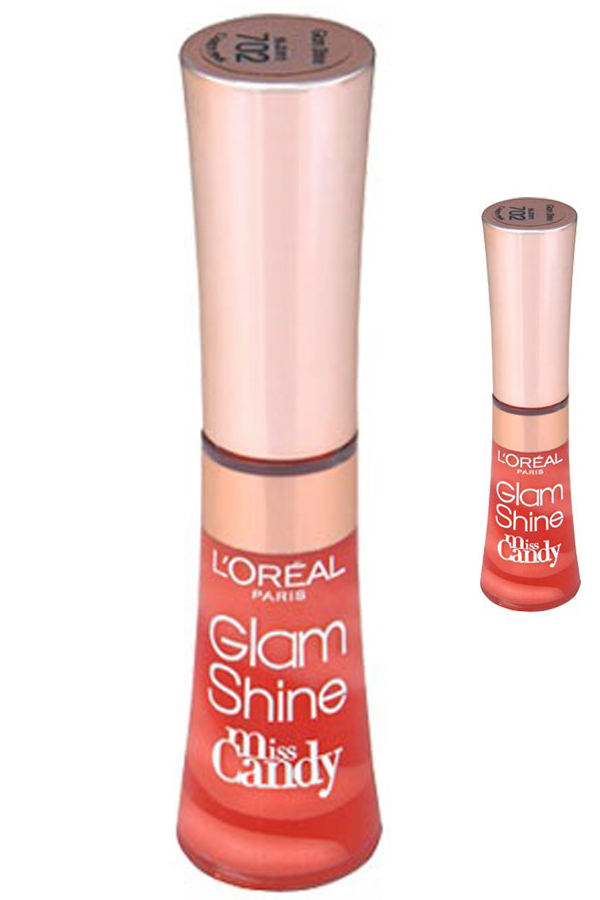 L Oréal Glam Shine Miss Candy Lip Gloss Reflexion - 702 Candy Pink