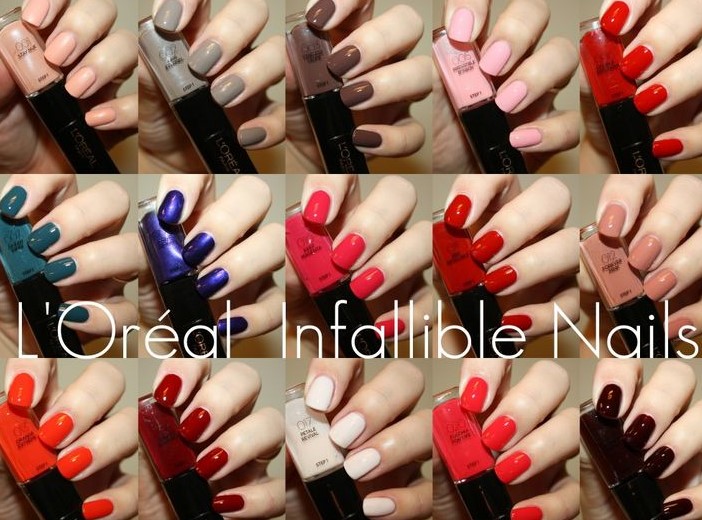 L'Oreal Infallible Gel Effect 2-Step DUO Nail Polish - 18 Scarlet Century
