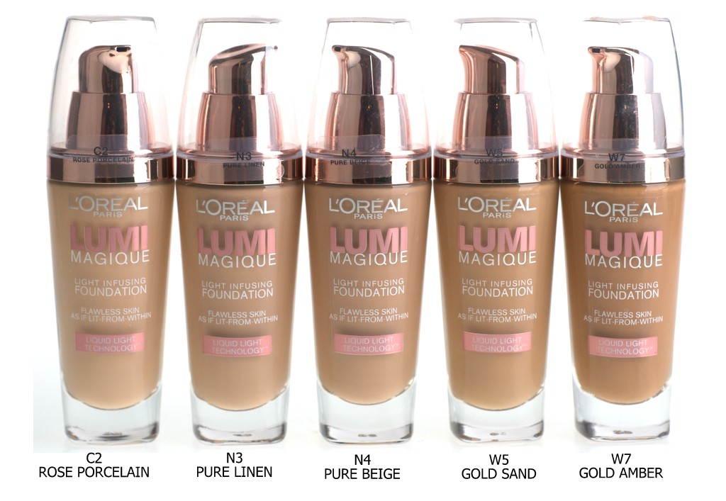 L'Oreal Lumi Magique Light Infusing Foundation - N3 Pure Line