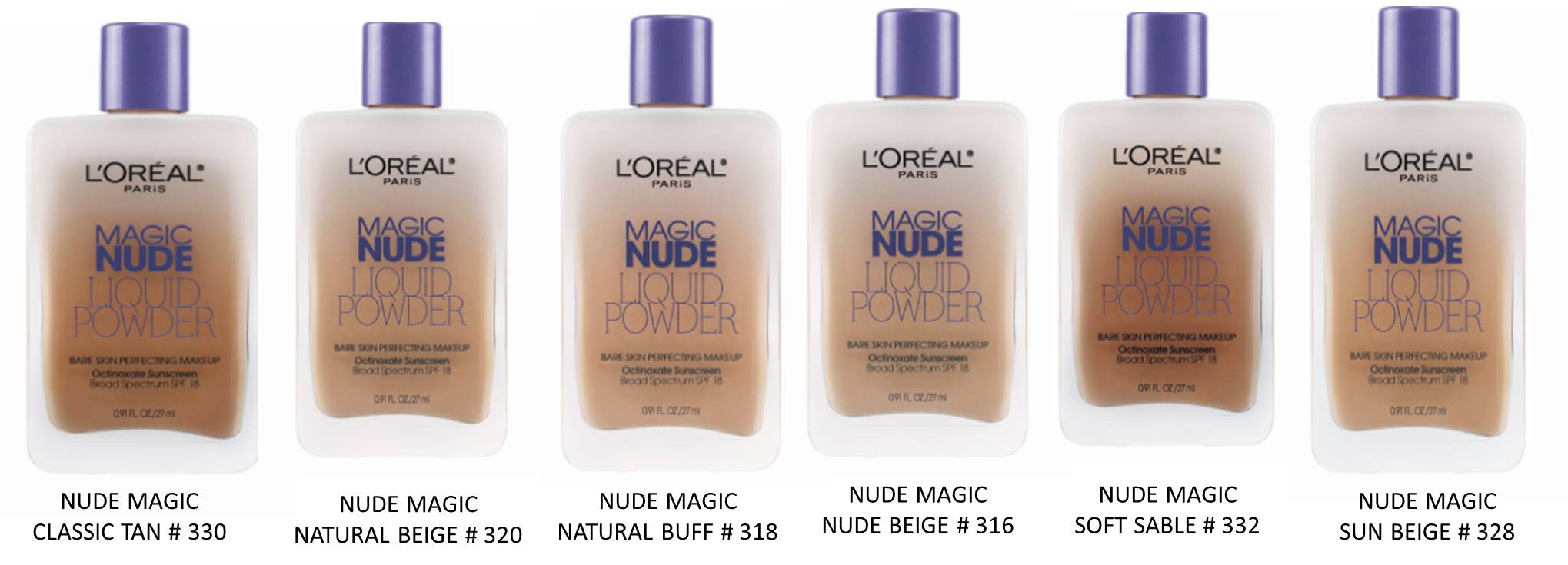 L'Oreal Magic Nude Eau De Teint Fresh Foundation - Nude Beige