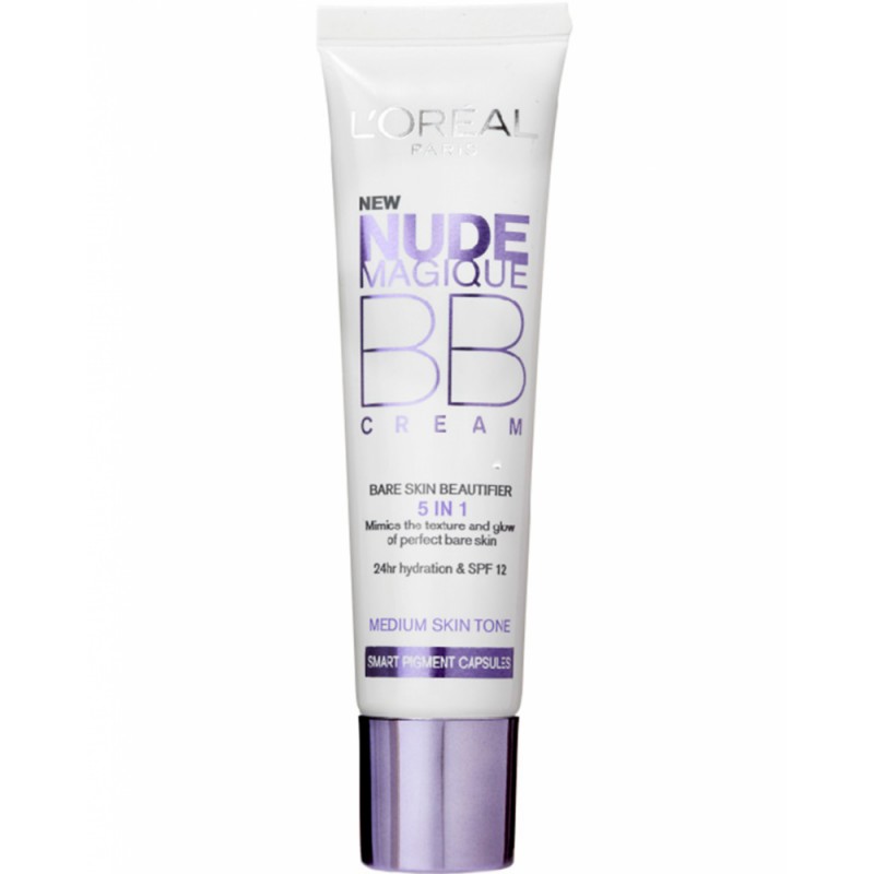 L'Oréal Nude Magique BB Cream 5 in 1 Bare Skin Beautifier - MEDIUM