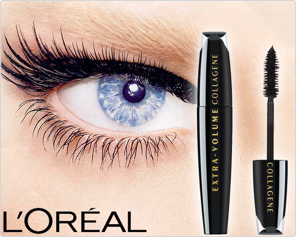 L'Oreal Paris Voluminous Extra-Volume Collagen Waterproof Mascara-Black