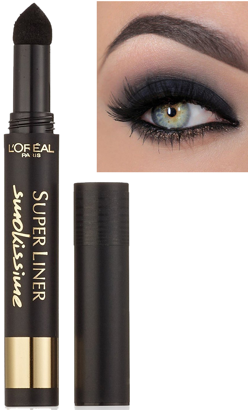 L'Oreal Super Liner Smokissime Powder Eyeliner Pen - Black Smoke
