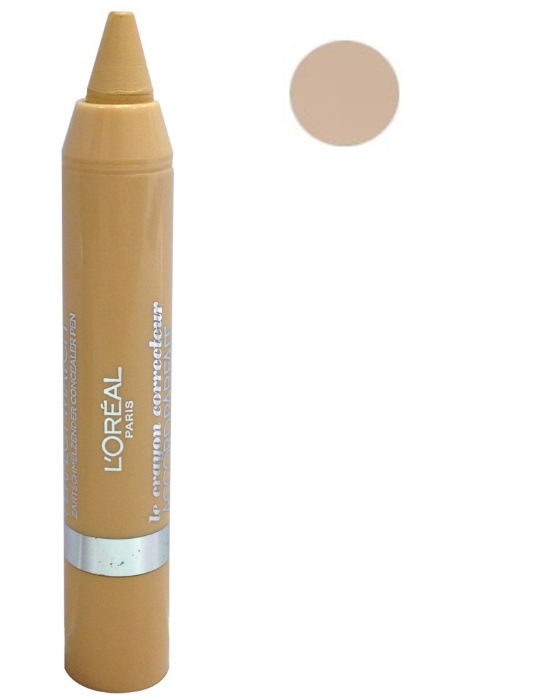 L'Oreal True Match Super-Blendable Creamy Crayon Concealer-Vanilla