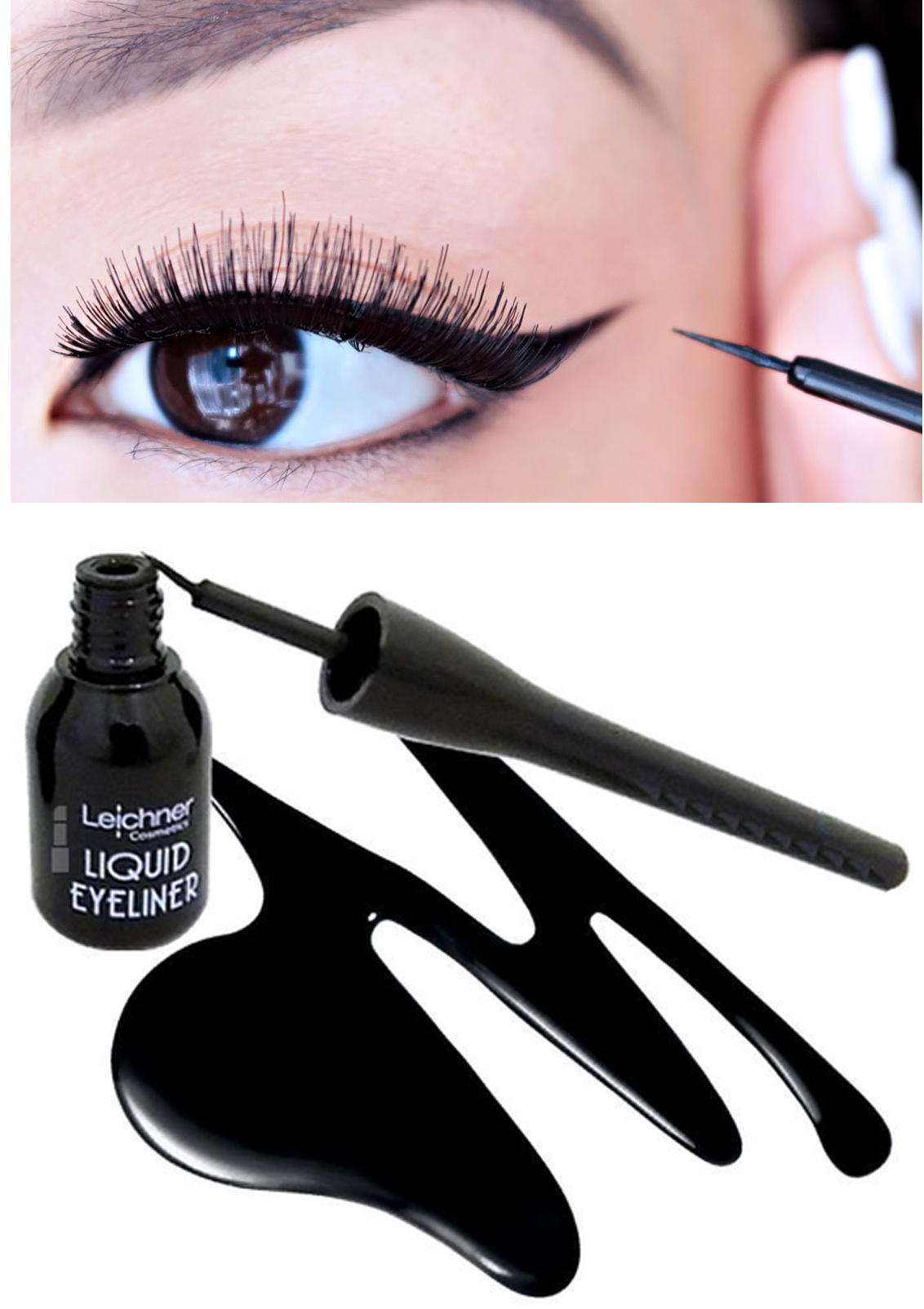Leichner Precision & Definition Liquid Eyeliner - Black
