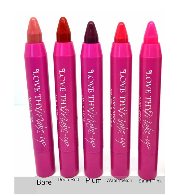 Love Thy Make-Up London Juicy Stick Lipstick-Safari Pink