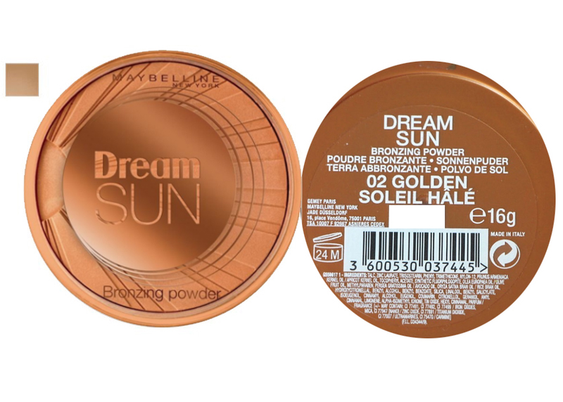 Maybelline Dream Sun Bronzing Powder Compacet - 02 Golden