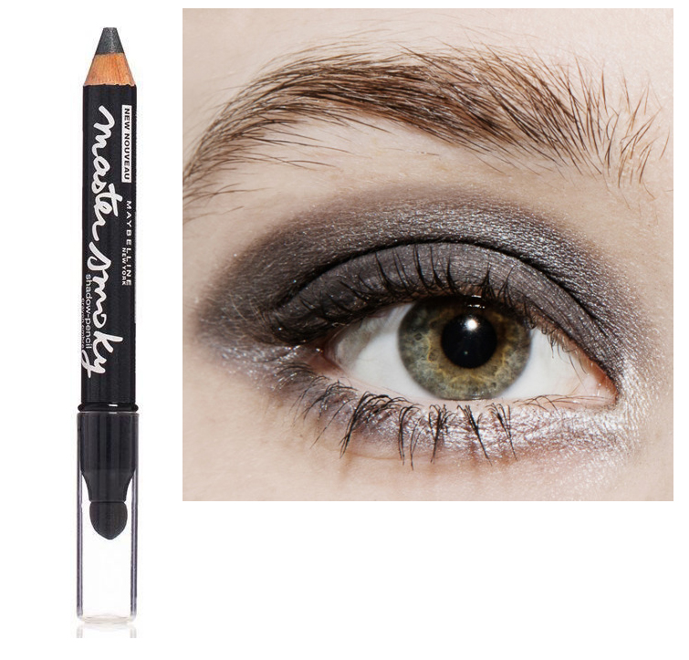 Maybelline Master Shadow Pencil With Smudger - Smoky Grey
