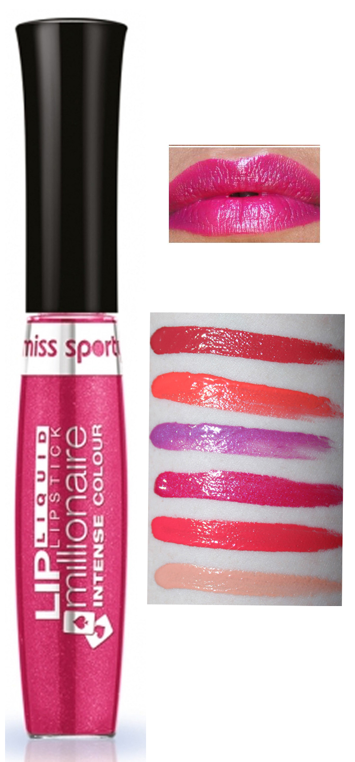 Miss Sporty Millionaire Intense Liquid Lipstick -103 Fuschia Cash