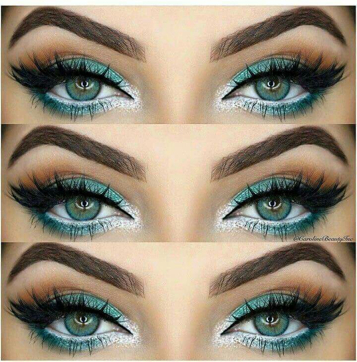 Nivea Pure Diamonds Trio Eyeshadows - Majestic Greens