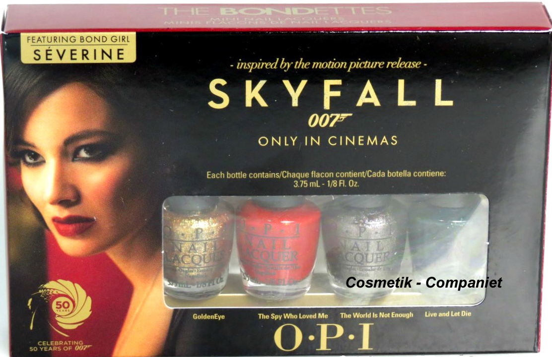 Ny OPI Minipaket Skyfall 007 The Bondettes
