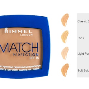 Rimmel Match LIGHT Perfecting Cream Compact SPF 15 - 201 Classic Beige
