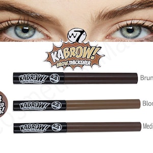 W7 Kabrow Eyebrow Thickener ­Powder - Medium Brown