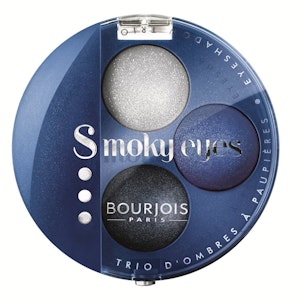 Bourjois Intense Smoky Trio -1 Eyeliner & 2 Eyeshadows Palette-15 Bleu Nuit