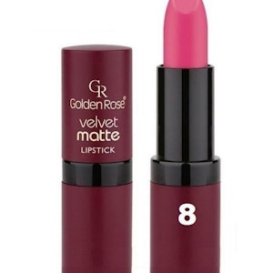 Golden Rose Velvet Matte Lipstick#08Deep Blush Pink