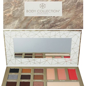 Body Collection VEGAN Suitable Complete Face Large Palette  - Smokey
