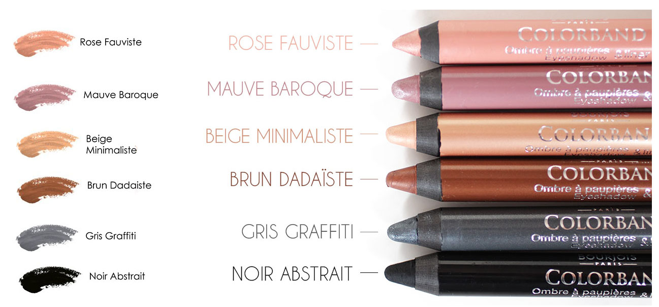 Bourjois Colorband WATERPROOF Eyeshadow & Liner - Beige Minimaliste