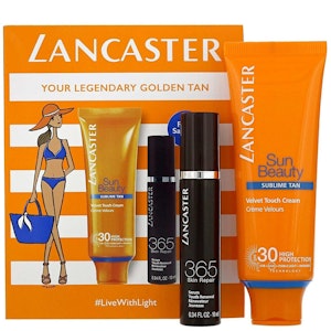 Lancaster Velvet Touch Face Cream 50ml SPF30+Youth Renewal Face Serum 10ml
