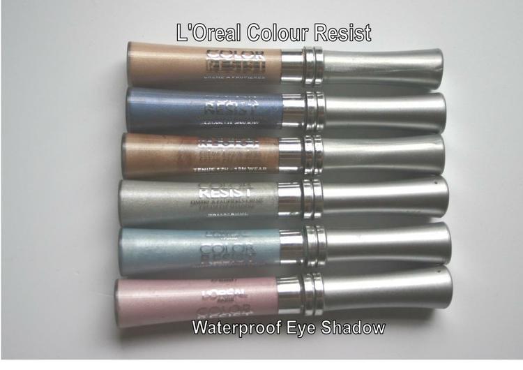 L'Oreal Color Resist WATERPROOF CREAM Eye Shadow - 10 Crystal Blanc