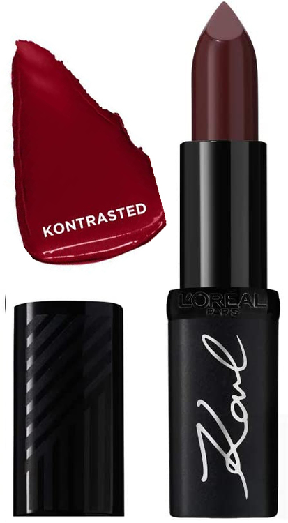 L'Oreal Karl Lagerfeld Color Riche Lipstick-Kontrasred