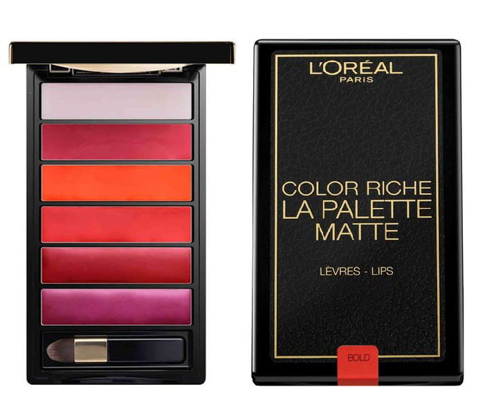 L'Oreal Color Riche Lip Matte Palette-Bold Matte
